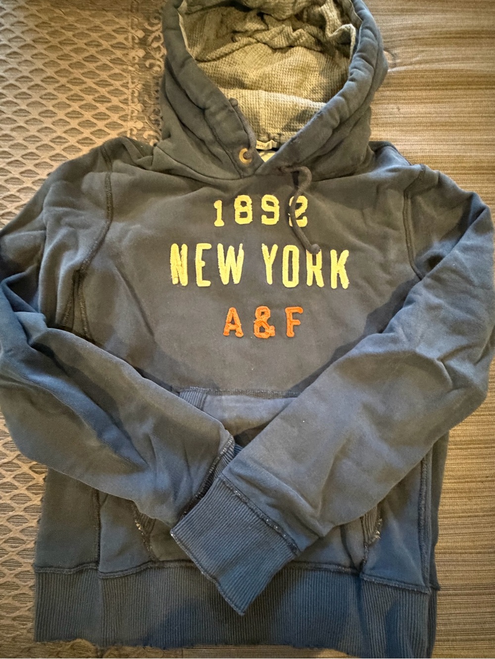 VINTAGE Abercrombie & Fitch Hooded Sweatshirt -